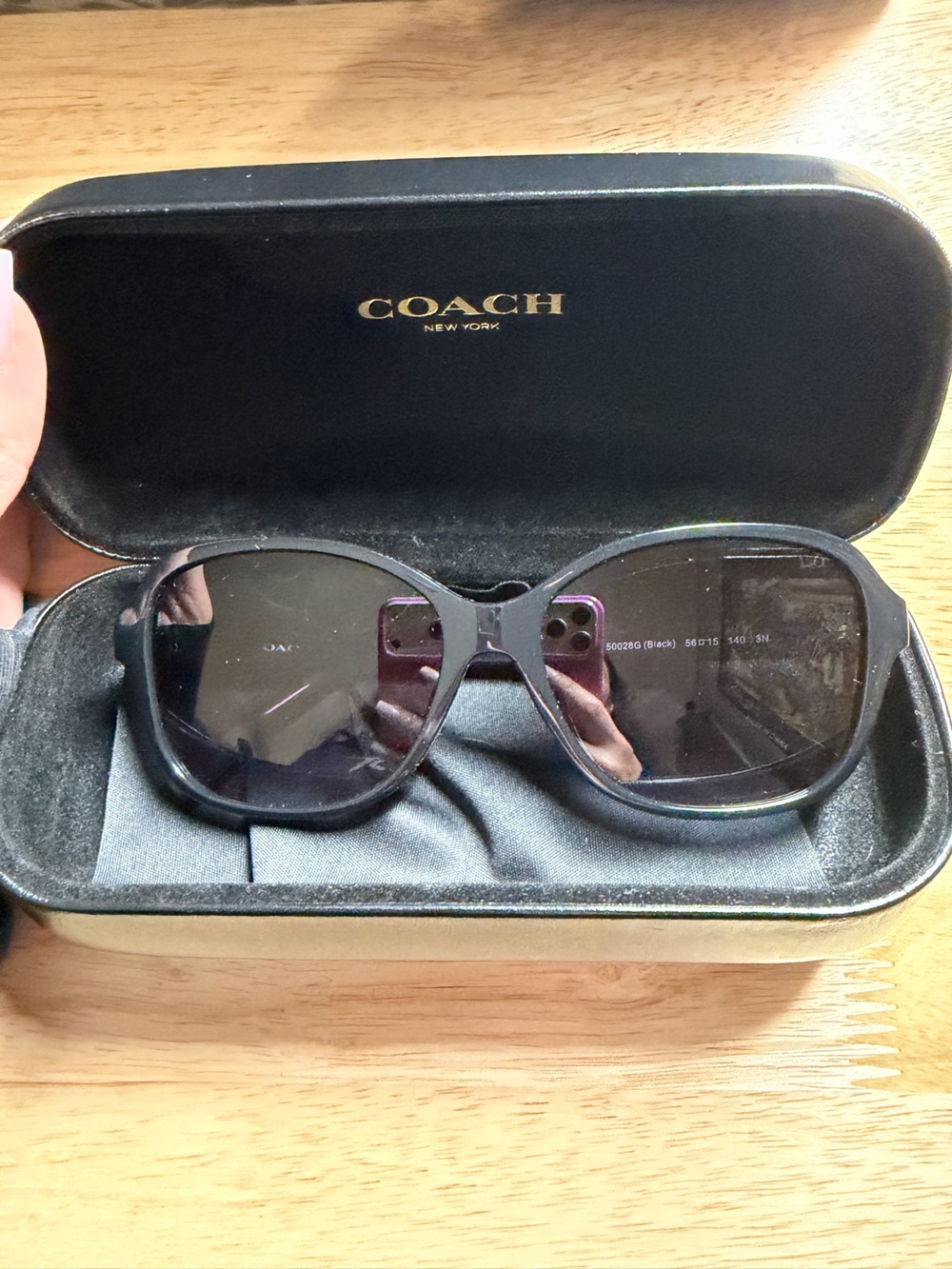 Coach Black Sunglasses